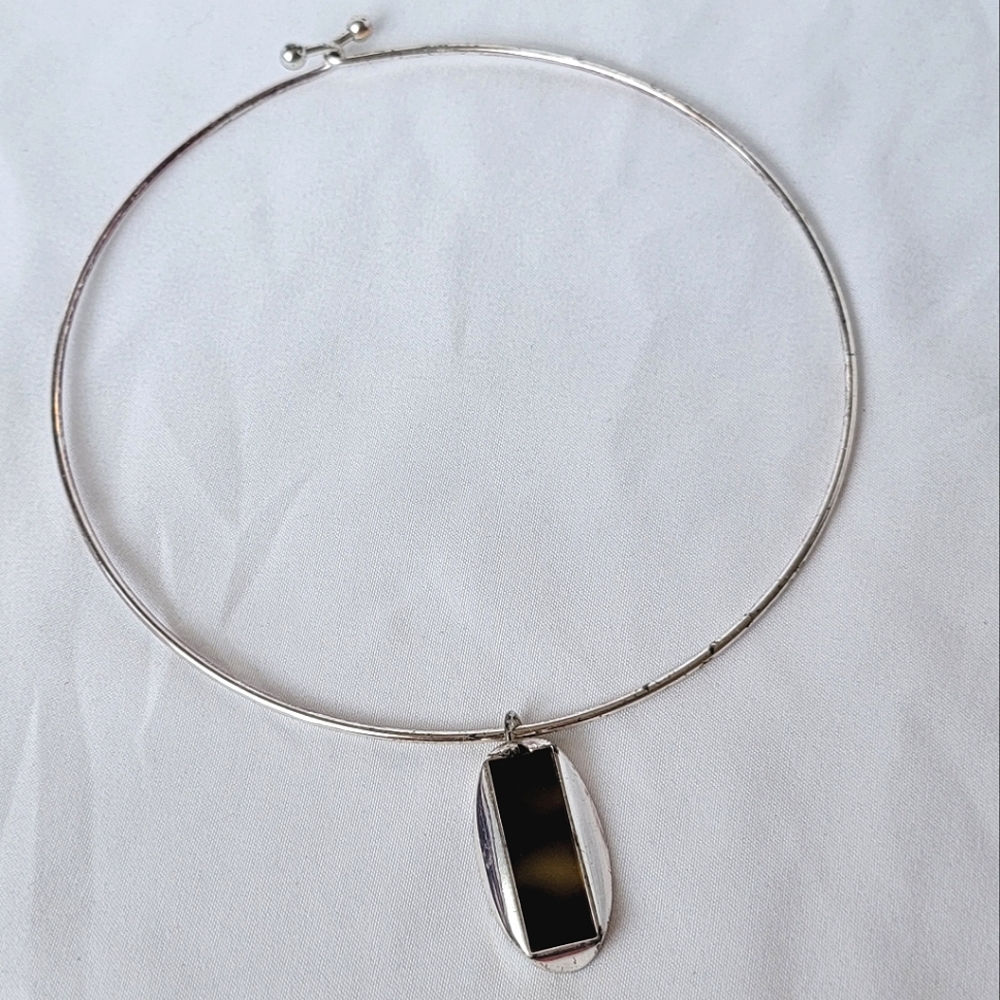 Free With Bundle Purchase Collar Necklace With Slide Pendant